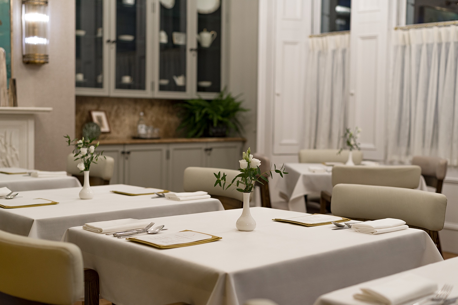 Dining at The Adria Hotel