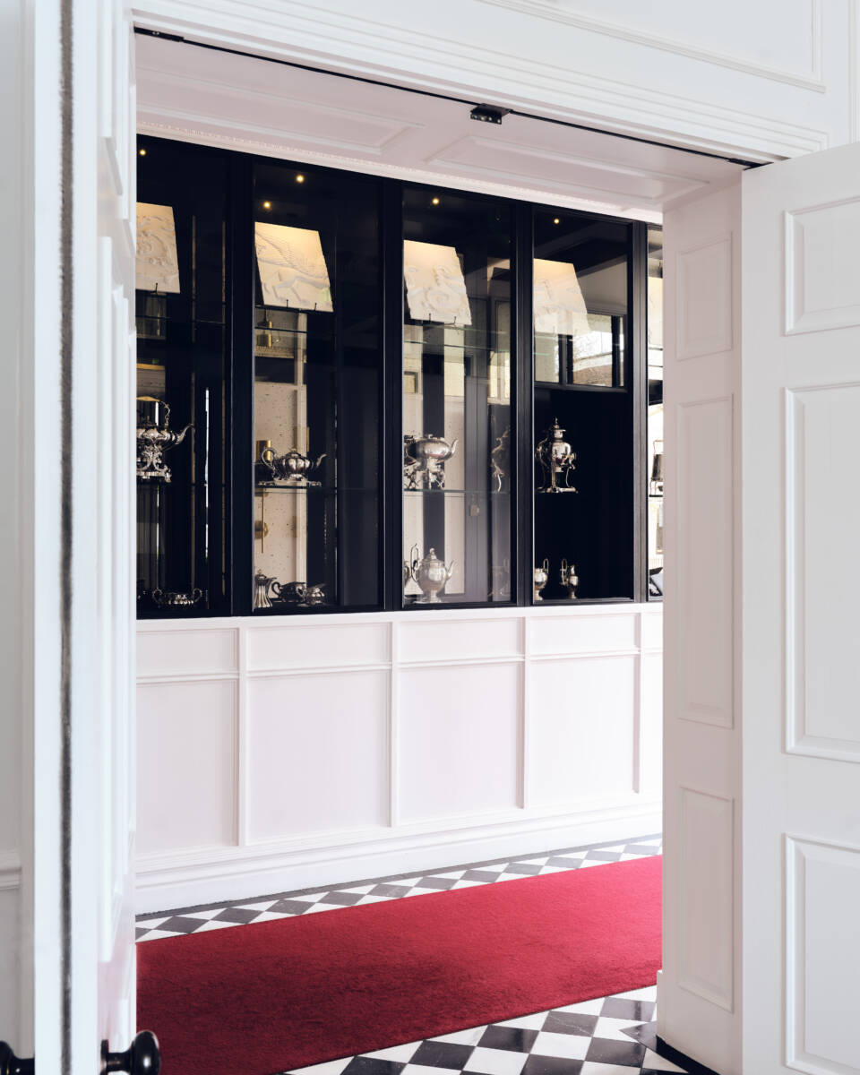 The Adria Hotel corridor